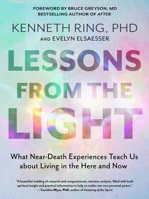 Title details for Lessons from the Light by Kenneth Ring - Wait list